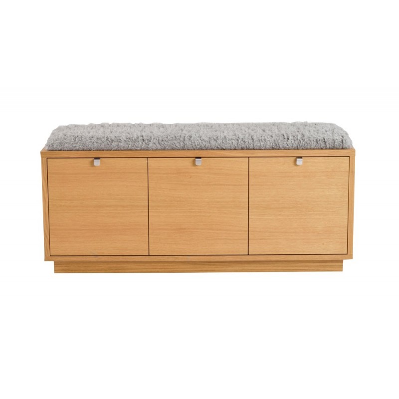 RO Confe Bench 3 Drawers Oak/Ash